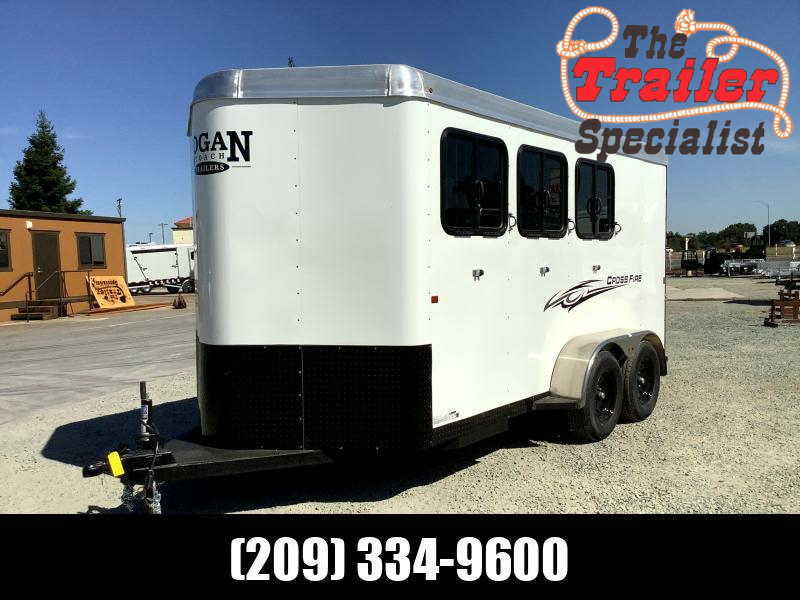 NEW 2023 Logan Coach CROSSFIRE3BP 3H Crossfire BP Horse Trailer Horse
