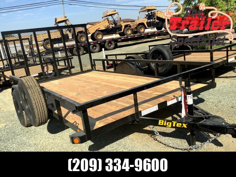 NEW 2023 Big Tex Trailers 35SA12 7x12' 2,995 GVW Utility Trailer