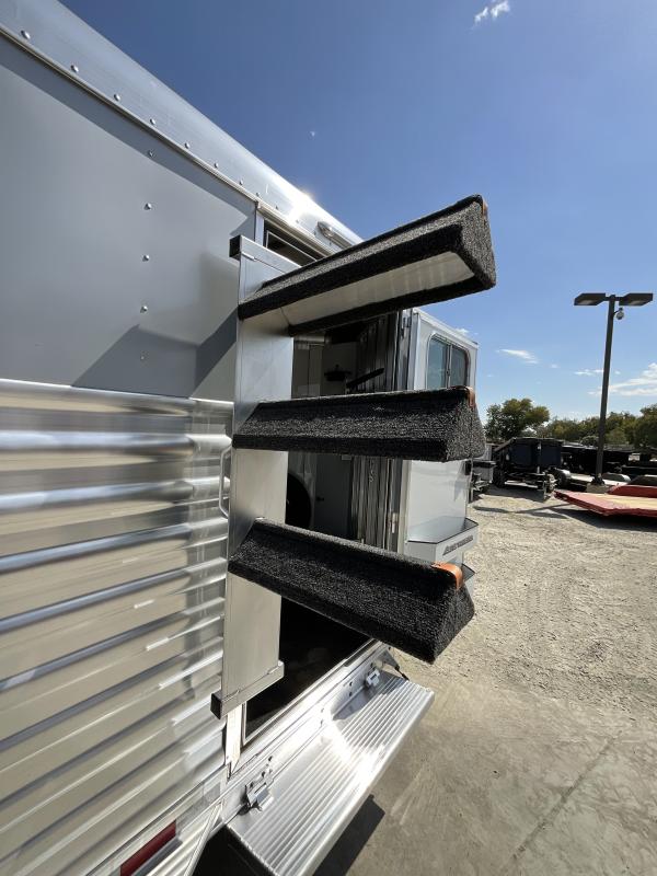 NEW 2023 Elite Trailers 3BP 3 Horse Bumper Pull Horse Trailer With Ramp
