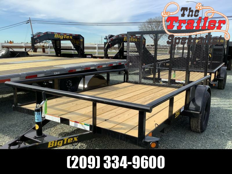 NEW 2024 Big Tex Trailers 35SA10 6.5' X 10' 2,995 GVW Utility Trailer