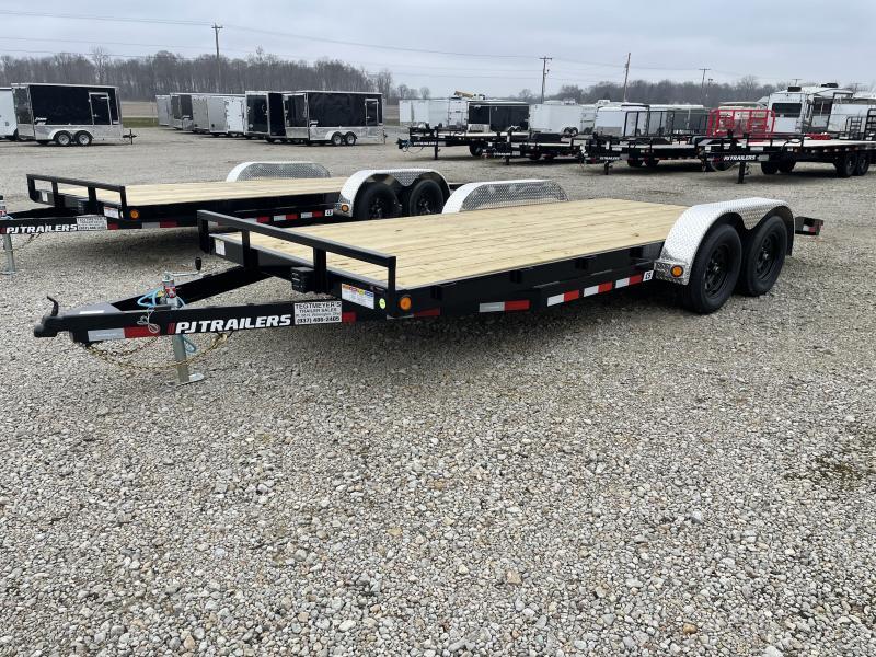 PJ Trailers 18' Car Trailer w/ Ramps 7000 GVW PJ Trailers in OH