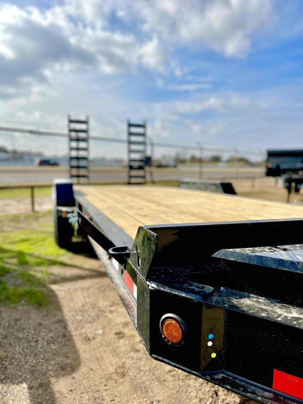 2022 Iron Bull EWB 83x20 27000 axles Fold Up ramps Equipment Trailer