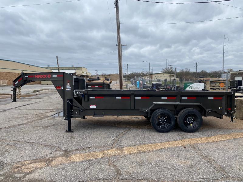 2022 MAXXD DJX8316 Gooseneck Dump Trailer Living Quarter Trailers For