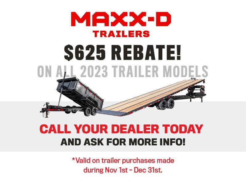 2022 MAXXD DJX8316 Gooseneck Dump Trailer Living Quarter Trailers For