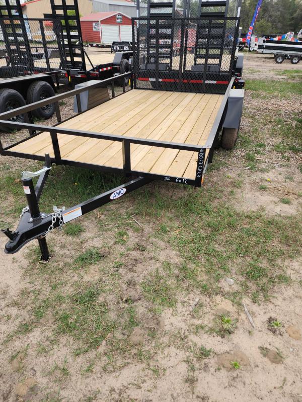 2023 AMO 6X12 LOW SIDE LANDSCAPE Landscape Trailer Utility, Car