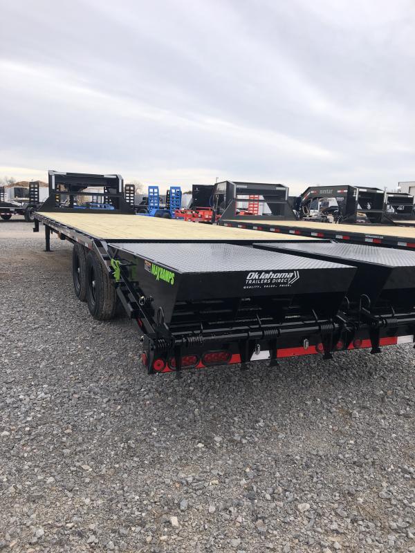 Flatbed Deckover Trailer Load Trail 8.5 X 30 14k Oklahoma Trailers