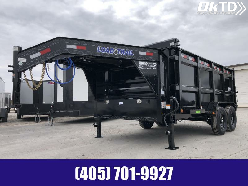2022 Load Trail 83" x 14' Tandem Axle Gooseneck Dump Trailer w/ 4