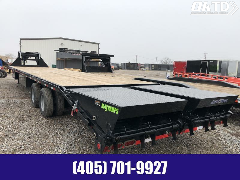 Flatbed Deckover Trailer Load Trail 8.5 X 40 24k Oklahoma Trailers