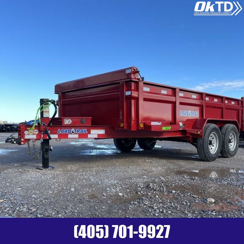 2022 Load Trail 83" x 14' Tandem Axle Bumper Pull 14K GVWR Dump Trailer