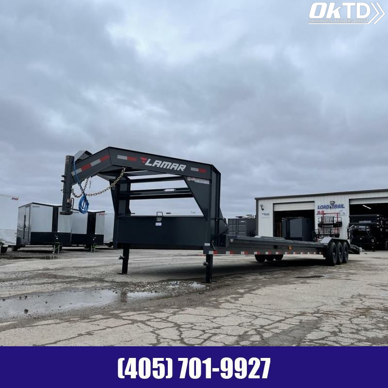 2022 Lamar Trailers 102" x 40' Triple Axle Gooseneck Carhauler
