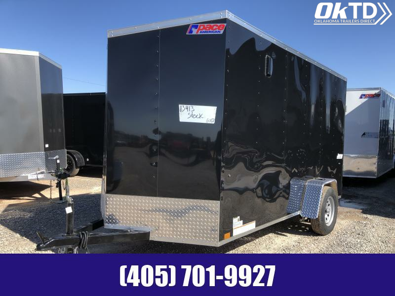Enclosed Cargo Trailer Pace American 6 X 12 3.5k Oklahoma Trailers