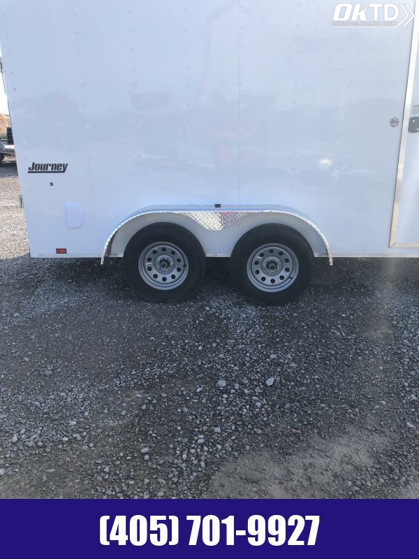 Enclosed Cargo Trailer Pace American 7 X 14 7k Oklahoma Trailers