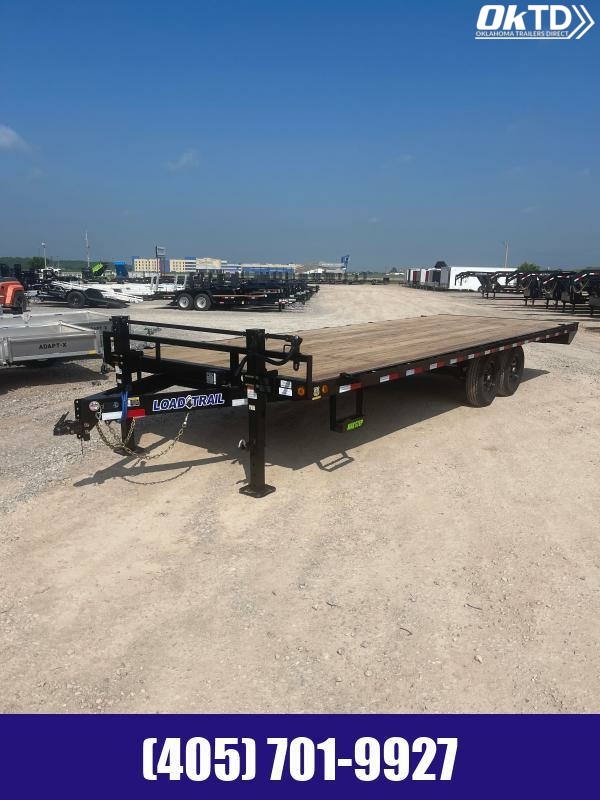 Flatbed Deckover Trailer Load Trail 8.5 X 24 14k Oklahoma Trailers