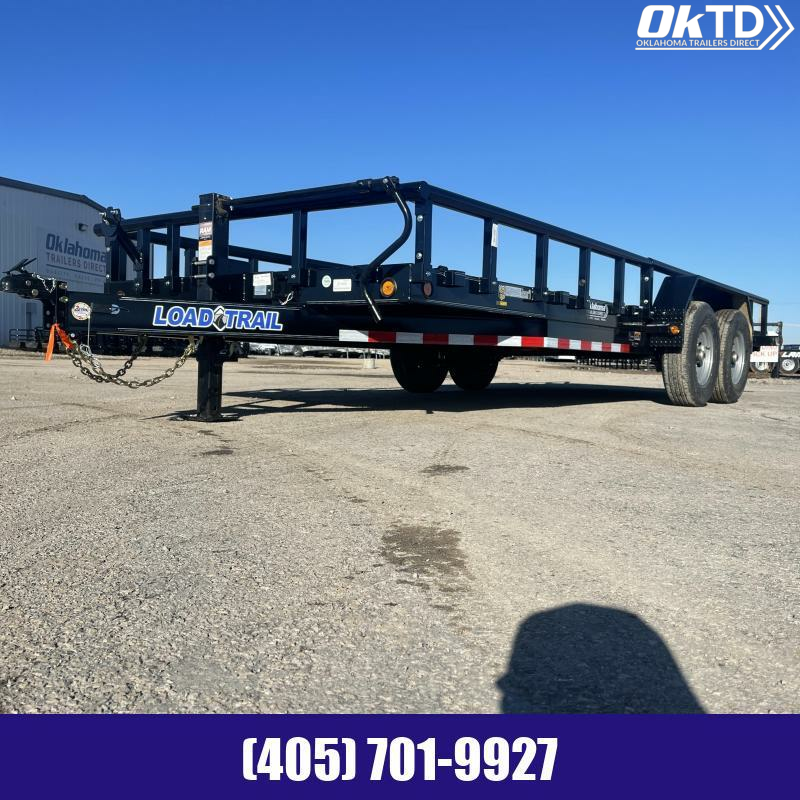 2022 Load Trail 83" x 20' Tandem Axle Equipment Trailer w/ Pipe Rails