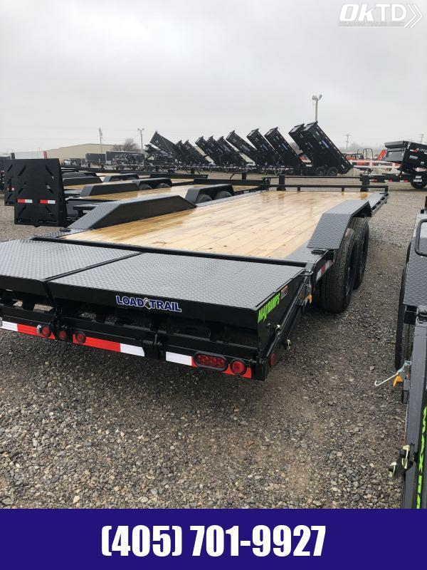 2022 Load Trail 102" x 24' Tandem Axle Equipment Trailer w/ Max Ramps