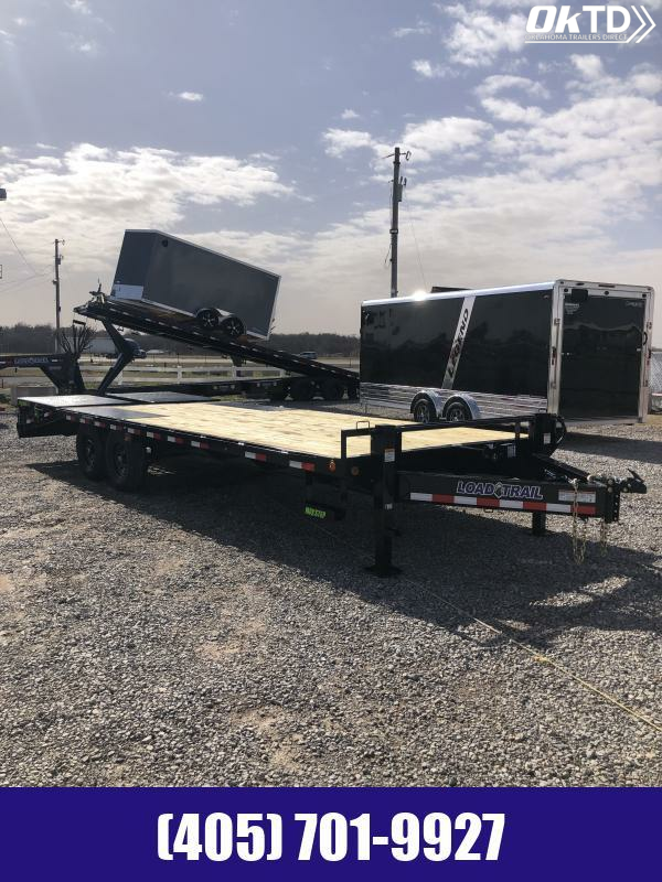 Flatbed Deckover Trailer Load Trail 8.5 X 24 14k Oklahoma Trailers