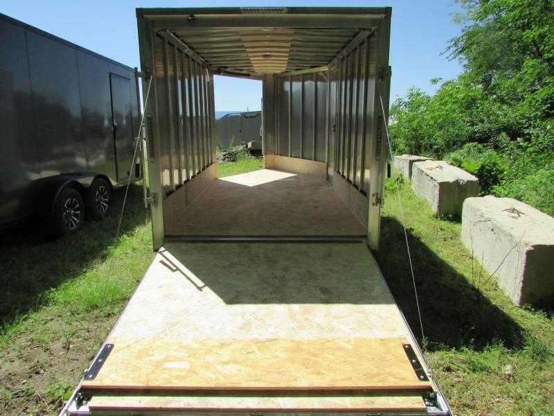 New 2024 RC Trailers 7' X 17' 7K GVWR ENCLOSED ALLS PORT ALUMINUM ...