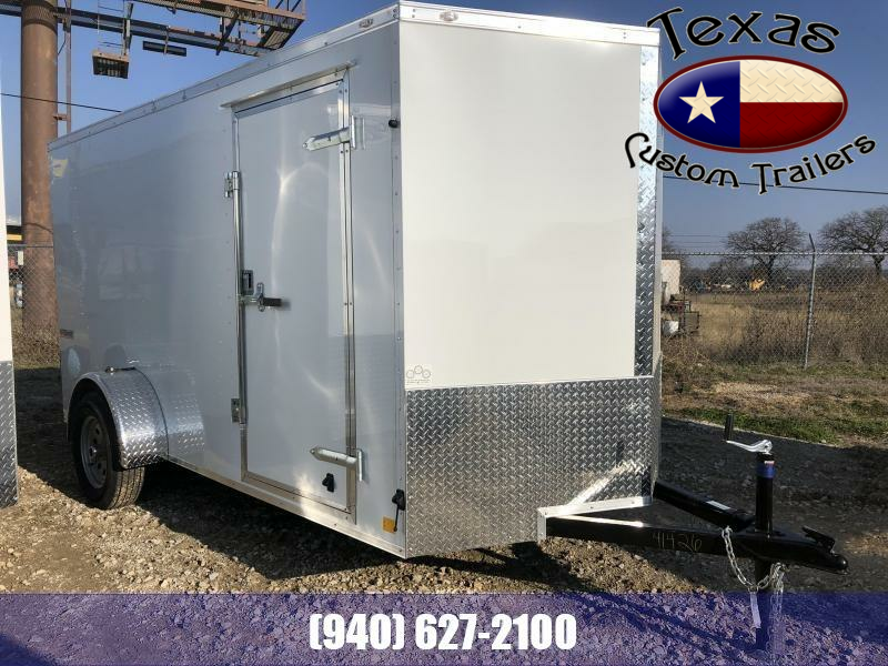 2023 Continental Cargo 6X12 Enclosed Cargo Trailer Texas Custom