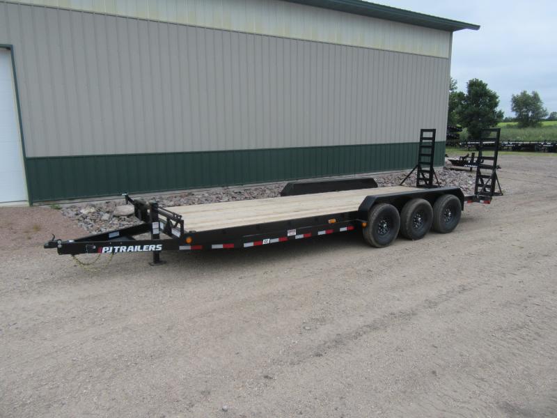 2023 24' PJ 6" Channel Equipment Triple Axle Trailer
