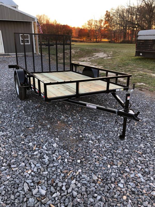 2022 L&L Trailers 6'5" X 12' Utility Trailer Trailers Sales and
