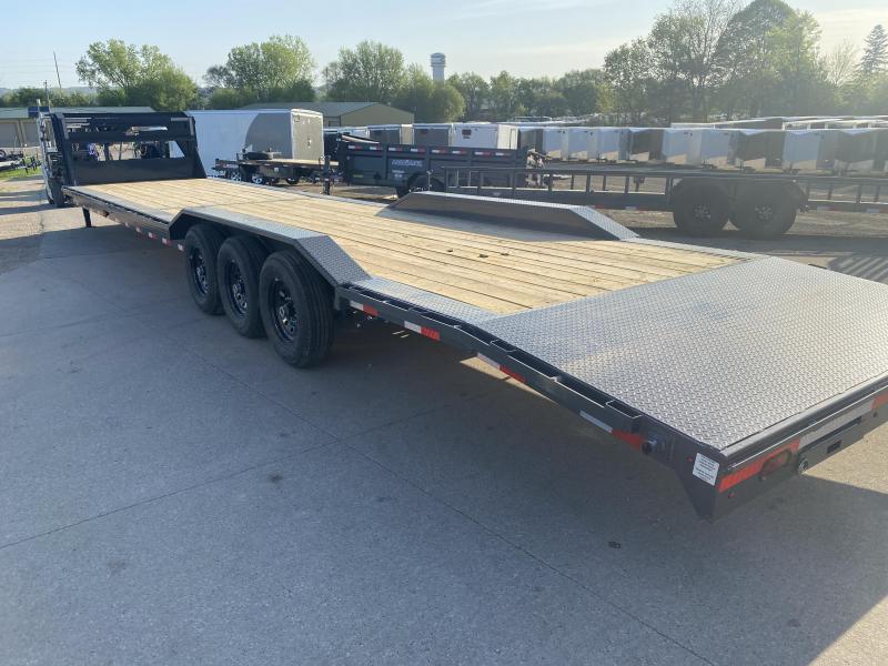 2022 Lamar Trailers 102X40 Gooseneck Car Hauler Load Trail Trailers