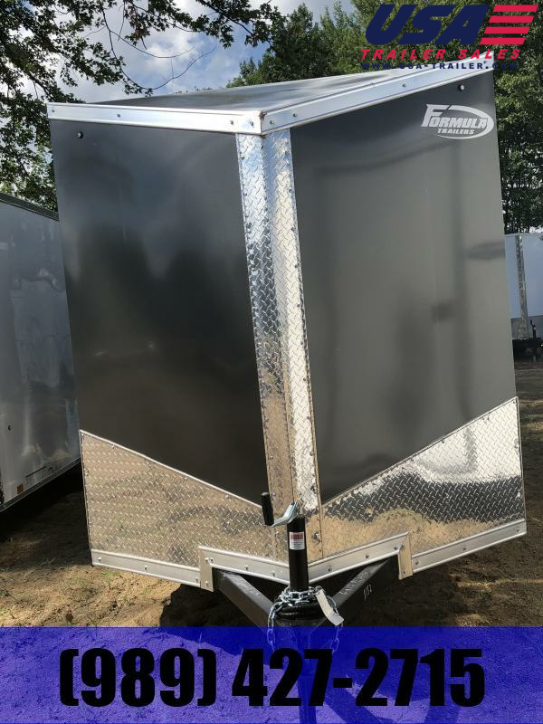 2023 Formula Trailers7X14 CHARCOAL Utility, Car, Clearance, Gooseneck