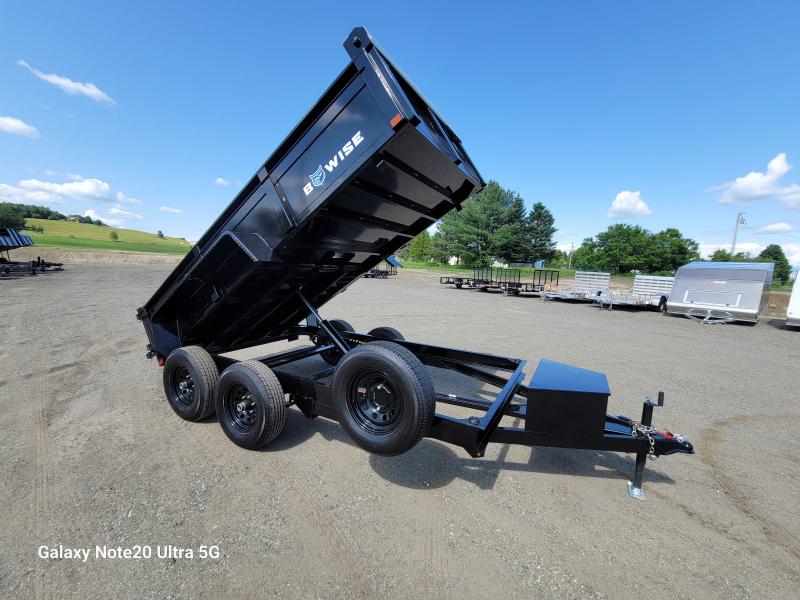 2023 BWISE DT10 72x12 10K Tandem Axle Dump Trailer w/Tarp Kit + Spare