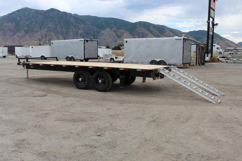Southland Trailers 8.5x20 Tube Deckover Equipment Trailer Wasatch