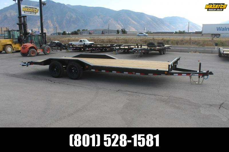 PJ Trailers 8.5x22 5" Channel Buggy Hauler (B5) Equipment Trailer