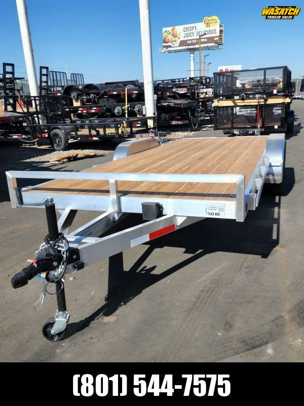 2023 Baughman Products 7X18 Car / Racing Trailer Wasatch Trailer