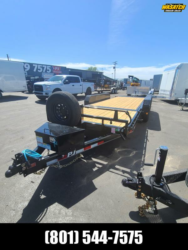 2023 PJ Trailers 24' T6 Tilt Deck Flatbed Trailer Wasatch Trailer