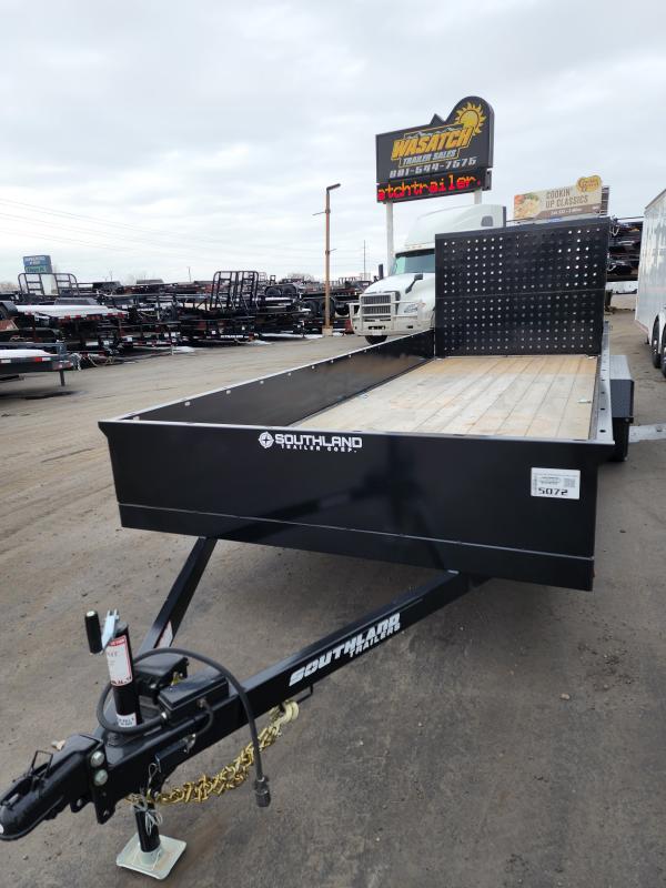 2023 Southland Trailers 20' Landscape Utility Trailer Wasatch Trailer
