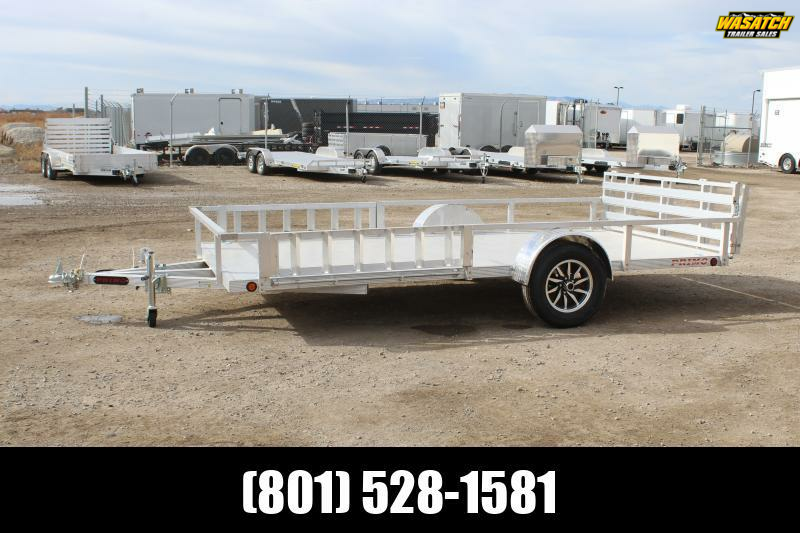 Primo 7x14 Aluminum Utility Trailer Wasatch Trailer Sales Layton & Springville Utah Trailer