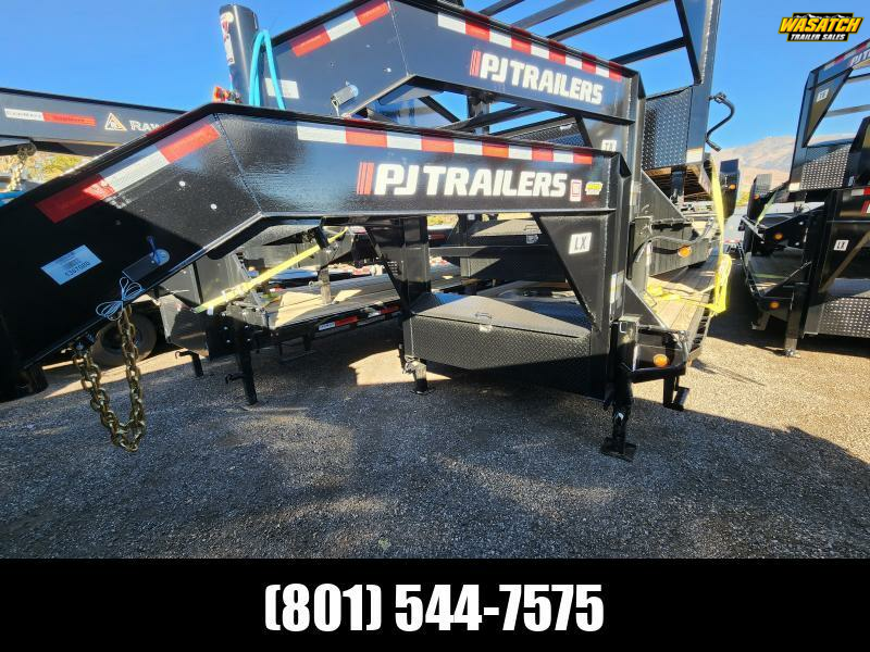 2023 PJ Trailers 40' LXR Gooseneck Flatbed Trailer Wasatch Trailer Sales Layton