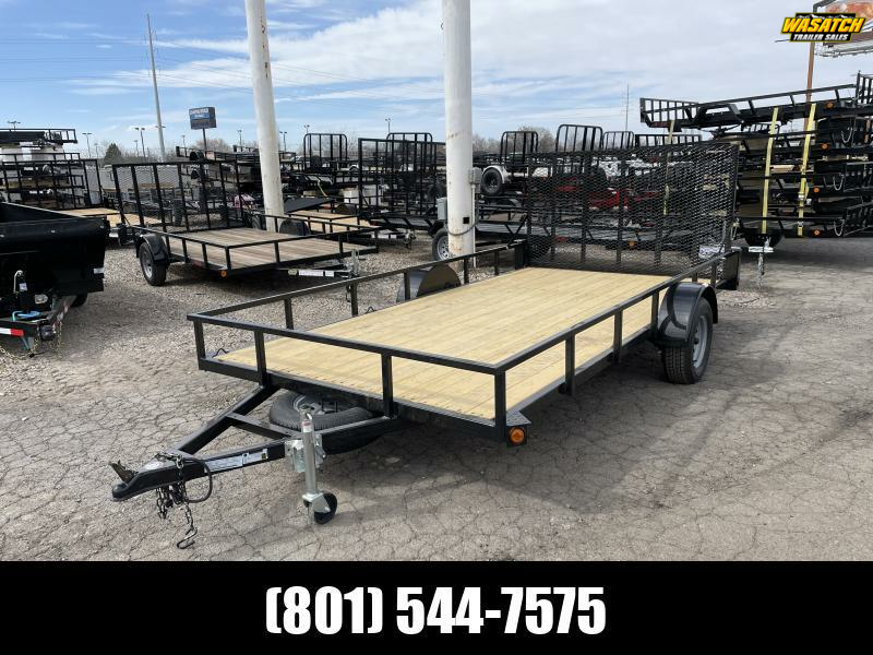 2024 Echo Trailers 7X14 Advantage Utility Trailer Wasatch Trailer