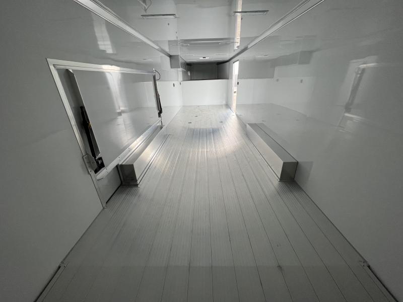 inTech Trailers 8.5x40 Aluminum Car / Racing Trailer Wasatch Trailer