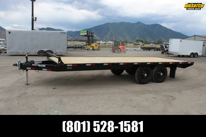 Southland Trailers 8.5x20 Tube Deckover Equipment Trailer Wasatch