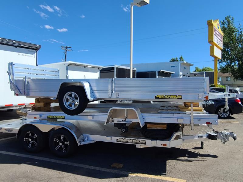 Aluma 8115SR Single Axle Utility Trailer Wasatch Trailer Sales