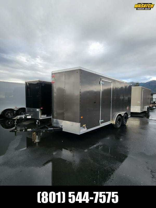 2024 Charmac Trailers 7.5X16 Atlas Cargo / Enclosed Trailer Wasatch
