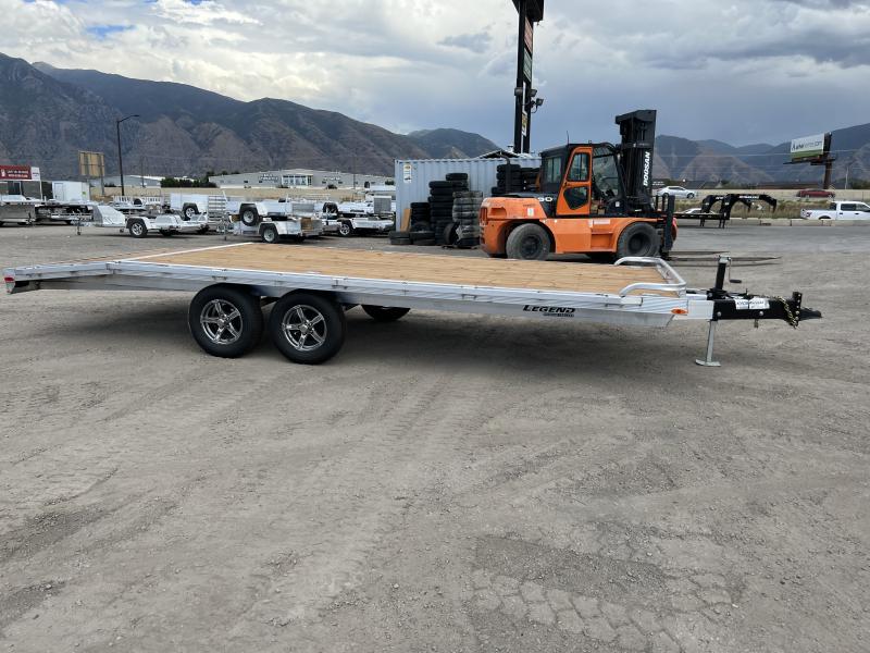 Legend Trailers 8.5X24 Aluminum Deckover Equipment Trailer Wasatch Trailer Sales Layton