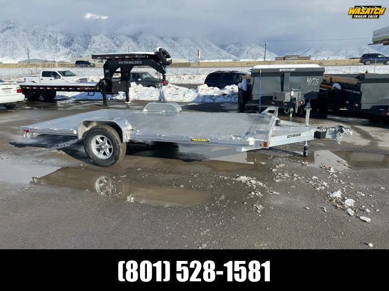 Aluma 8214H 7x14 Wide Body Aluminum Utility Trailer Wasatch Trailer Sales Layton