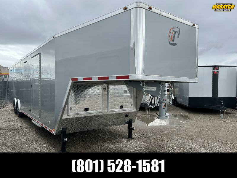 inTech Trailers 8.5x40 Aluminum Car / Racing Trailer Car Trailers For