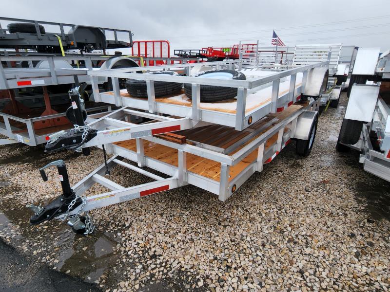 2023 Baughman Products 7X14 With Rails Aluminum Utility Trailer