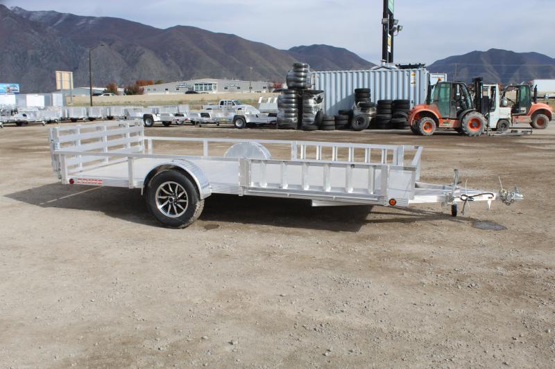 Primo 7x14 Aluminum Utility Trailer Wasatch Trailer Sales Layton & Springville Utah Trailer
