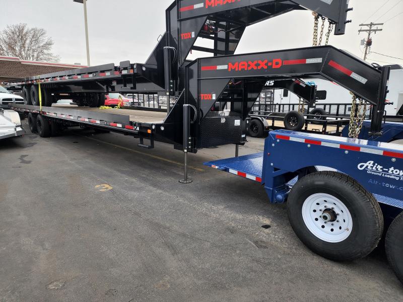 2023 MAXXD 40' TDX Tilt Gooseneck Equipment Trailer Wasatch Trailer
