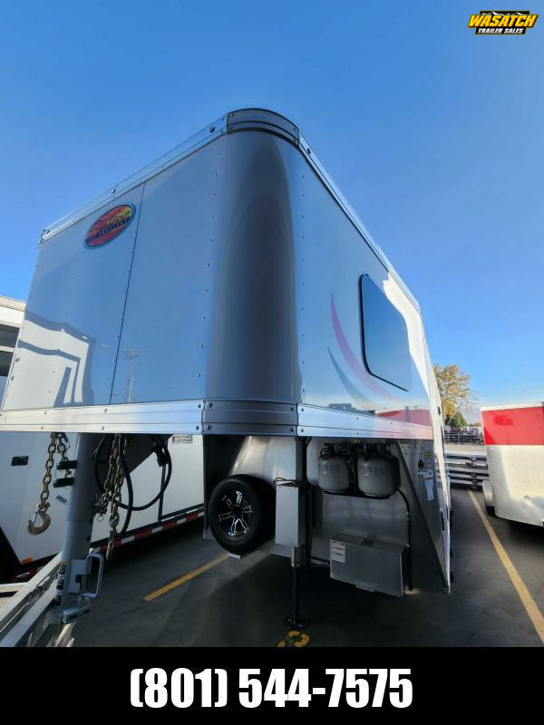 2022 Sundowner Trailers 34' Gooseneck Toy Hauler Car Hauler Living