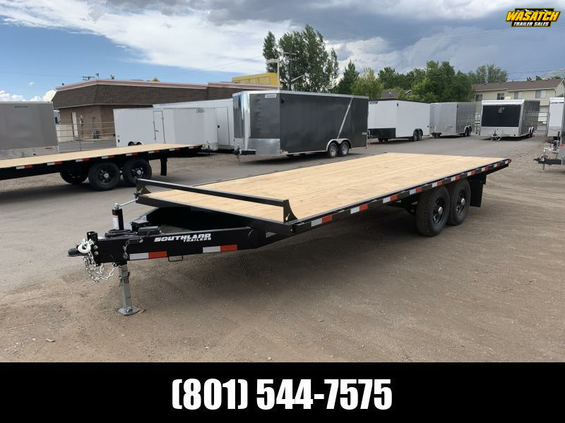 2023 24' HBAT Deckover Flatbed Trailer Wasatch Trailer Sales Layton & Springville Utah