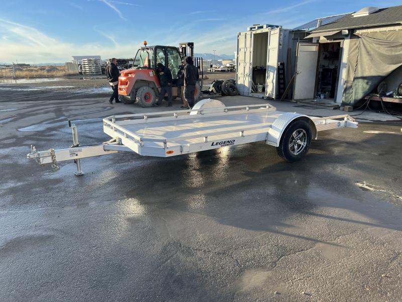 Legend Trailers 7X14 Aluminum Utility Trailer Wasatch Trailer Sales Layton & Springville