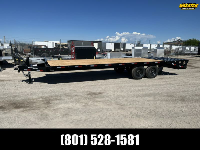 Southland Trailers 8.5x25 8" Tube Deckover Equipment Trailer Wasatch
