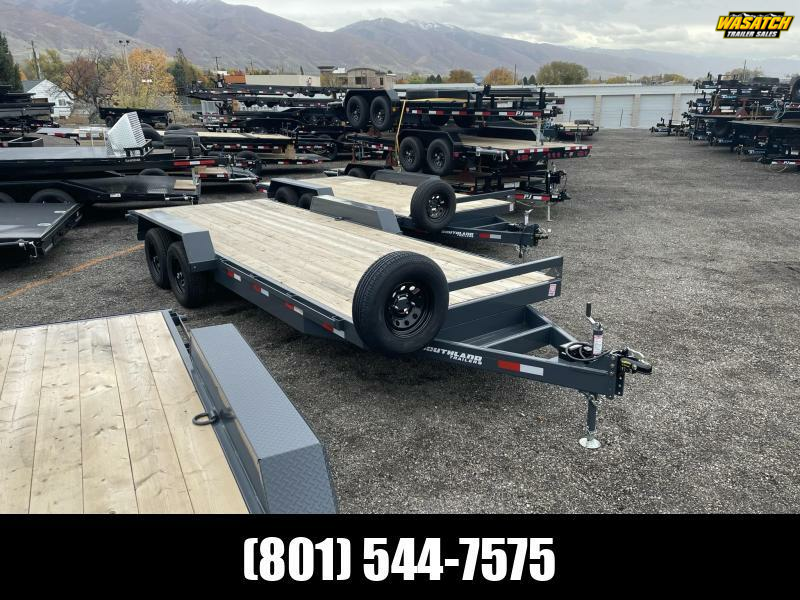 Southland Lowboy 20' Car / Equipment Hauler Wasatch Trailer